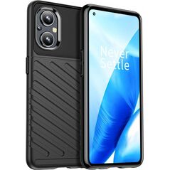 Hurtel Thunder Case elastyczne pancerne etui pokrowiec OnePlus Nord N200 5G czarny 9939018 9145576240151