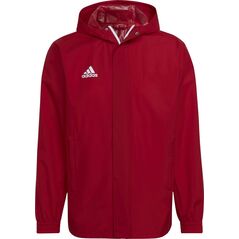 Kurtka męska Adidas Entrada 22 All-Weather czerwona r. L 10014349 4065417006904