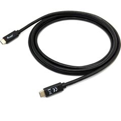 Kabel USB Equip USB-C - USB-C 2 m Czarny (128347) 10035006 4015867226629
