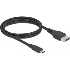 Kabel USB Delock USB-C - DisplayPort 1.5 m Czarny (86040) 10035160 4043619860401