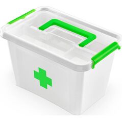 ORPLAST Apteczka Antibacterial First aid 6,5 handle + Insert 30x20 10046529 5902541112776