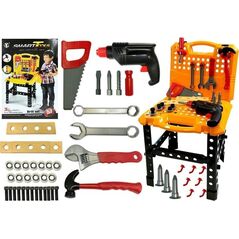 LeanToys Duży Zestaw Majsterkowicza rozkładany w Walizce 10074121 5907625586689