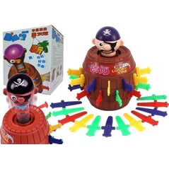 LeanToys Gra Ukłuj Pirata Wyskakujący Pirat 24 Sztylety 10074156 5905214973124