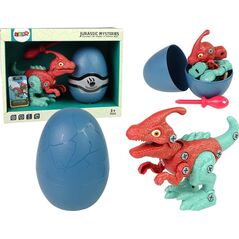 LeanToys Zestaw Dinozaur Parasaurolophus z Jajkiem DIY Śrubokręt 10074213 5904665992517