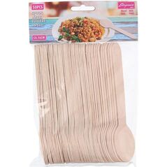 Cuisine Elegance Cuisine Elegance - Zestaw drewnianych łyżek 16 cm 50 szt. 10075175 8711252171388