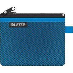 Leitz Koszulka z suwakiem z dwoma przegródkami Leitz WOW, rozmiar S, niebieska 40110036 10088438 4002432122509