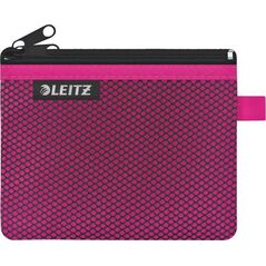 Leitz Koszulka z suwakiem z dwoma przegródkami Leitz WOW, rozmiar S, różowa 40110023 10088441 4002432122493