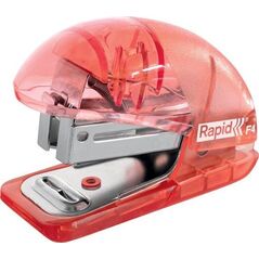 Zszywacz Rapid Zszywacz mini Rapid Colour"Breeze F4, 10 kartek, 5 lat gwarancji, koralowy 5001531 10089318 4051661037993