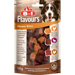 8in1 Przysmak FLAVOURS Skewer Bites 100g 10104304 4048422152538