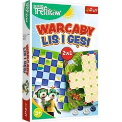 Trefl Warcaby Lis i Gęsi - Rodzina Treflików 02301 Trefl 10156481 5900511023015