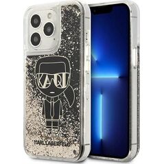 Karl Lagerfeld Karl Lagerfeld KLHCP13LLGGKBK iPhone 13 Pro/ 13 6,1"czarny/black hardcase Liquid Glitter Gatsby 10224206 3666339049829