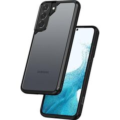 Crong Crong Hybrid Clear Cover - Etui Samsung Galaxy S22+ (czarny) 10351770 5904310701518