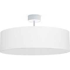 Lampa sufitowa Nowodvorski Przysufitowa lampa okrągła Violet 7958 materiałowy plafon biały 10360346 5903139795890