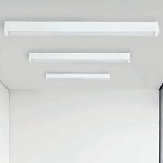Lampa sufitowa Nowodvorski Plafoniera do jadalni STRAIGHT CEILING 7558 biała lampa na sufit 10360352 5903139755894
