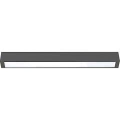 Lampa sufitowa Nowodvorski Plafoniera do kuchni STRAIGHT CEILING 7552 grafitowa lampa belka 10360353 5903139755290