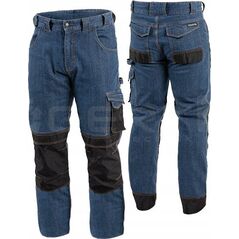 Högert Technik EMS spodnie ochronne jeans niebieskie XL (54) 10392094 5902801203169