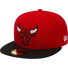 New Era New Era Chicago Bulls NBA Basic Cap 10861624 Czerwone 7 1/4 10405623 887757524559