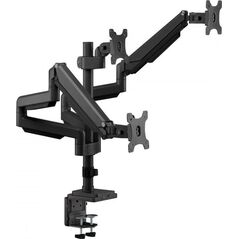 Ergo Office Uchwyt biurkowy na 3 monitory 17" - 30" (ER-408B) 10484931 5902211119685
