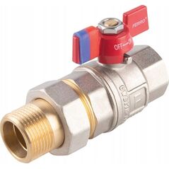 Ferro KFPS2 ZAWÓR KUL. WODNY MOTYL 3/4'' NAKR-WKR ŚRUBUNEK, F-POWER 10587629 5902194992473