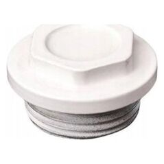 Hydroland KOREK GRZEJNIKOWY 1" LEWY PEŁNY BIAŁY // G.KB.1L. 10588603 5900308734865