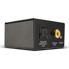 Adapter AV Lindy Toslink - RCA (Cinch) x2 czarny (70309) 10617421 4002888703093