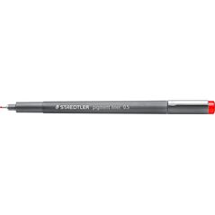 Staedtler Pisak techniczny Pigment Liner 0.5mm S308 czerwony nr 6563 10691260 4007817036563