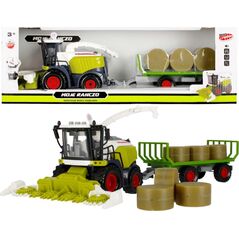 Mega Creative Moje ranczo Kombajn z przyczepą 40 cm ze światłem i dźwiękami 10761351 5904335829556