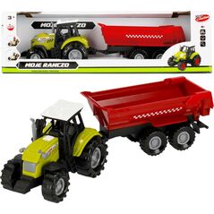 Mega Creative Moje ranczo Traktor z przyczepą 24 cm ze światłem i dźwiękami 10761355 5904335826395