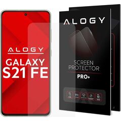 Alogy Alogy Szkło hartowane do telefonu na ekran do Samsung Galaxy S21 FE uniwersalny 10801185 5903396112829