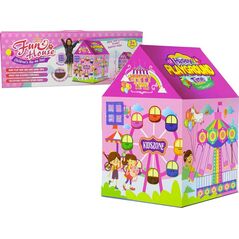 Lean Sport Namiot Domek Wesołe Miasteczko Dla Dzieci Różowy 123 cm x 82 cm 11089504 5904665993606