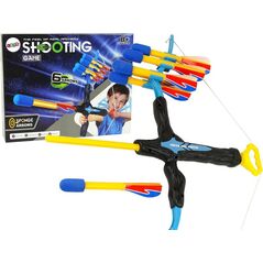 Lean Sport Łuk Sportowy Duży Zasięg 6 Strzał Dla Dzieci Niebiesko-Czarny 11089745 5904665992722