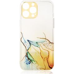 Hurtel Marble Case etui do iPhone 13 Pro Max żelowy pokrowiec marmur pomarańczowy 11114534 9145576251645