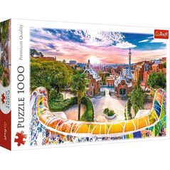 Trefl Puzzle 1000 element?w Zach?d s?o?ca nad Barcelon? 11115164 5900511107111