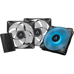 Wentylator Arctic P14 PWM PST RGB 0dB 3-pack + Hub (ACFAN00256A) 11237975 4895213703499