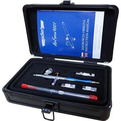 Adler ADLER AEROGRAF AIRFORCE AD-9001 W ZESTAWIE DYSZE  0,2mm 0,3mm 0,5mm 11239414 5907683151522