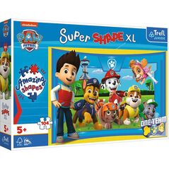 Trefl Puzzle 104 elementy Super Shapes XL Psi Patrol Psi Przyjaciele 11240148 5900511500165