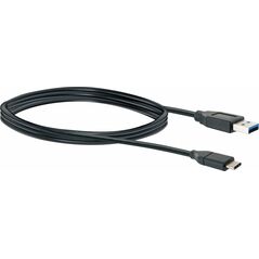 Kabel USB Schwaiger USB-A - USB-C 1 m Czarny (CK3141533) 11260503 4004005010992