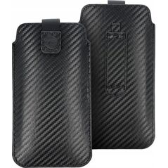 ForCell Futerał Forcell POCKET Carbon - Model 16 - do SAMSUNG A22 5G / LTE ( 4G ) / S21 FE / A31 / 531 / M21 / A6 Plus 2018 / A7 2018 XIAOMI Mi 11 Lite 5G O 11465694 5903396127380