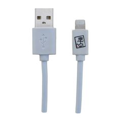 Kabel USB 2GO USB-A - Lightning 1 m Biały (795781) 11537168 4010425957816