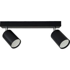 Lampa sufitowa Masterled Bardo lampa sufitowa (spot) 2-punktowa czarna/chrom 11551707 5908263384729
