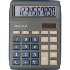 Kalkulator Genie GENIE Tischrechner 840DB dunkelblau 10-stellig 11552464 4015468126427