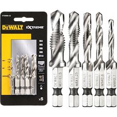 Wiertło Dewalt Wiertła samogwintujące M4-10 uch.HEX 5szt 11623904 5054905286149