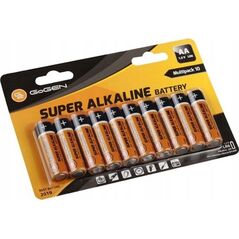 GoGEN Baterie alkaliczne AA Gogen - LR06 10szt 11715979 8592417052021