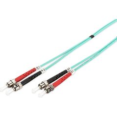 Digitus LWL Patchk.,ST/ST Multimode 50/125 µ, Duplex 10 m, Kl. OM3 11717935 4016032248323
