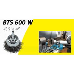 Klingspor K.SZCZOTKA GARNKOWA 50mm TRZPIEŃ BTS600W DRUT FALISTY 11740351 4014855451944