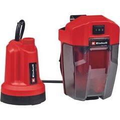 Einhell Einhell Cordless clear water pump GE-SP 18 LL Li - solo, submersible / pressure pump (red/black, without battery and charger) 11811435 4006825661415