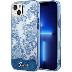 Guess Etui Guess GUHCP14MHGPLHB Apple iPhone 14 Plus niebieski/blue hardcase Porcelain Collection 11854792 3666339064334