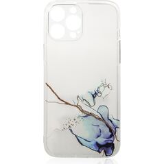 Hurtel Marble Case etui do iPhone 12 Pro Max żelowy pokrowiec marmur niebieski 11866045 9145576251522