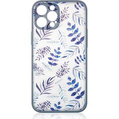 Hurtel Design Case Etui Samsung Galaxy A12 5G W Kwiaty Ciemnoniebieski 11890920 9145576253908