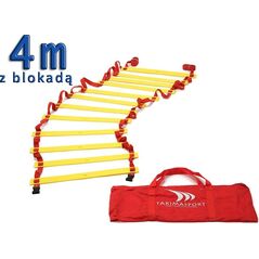 YakimaSport Drabinka koordynacyjna 4 m z blokadą szczebli 11928576 5906718236753